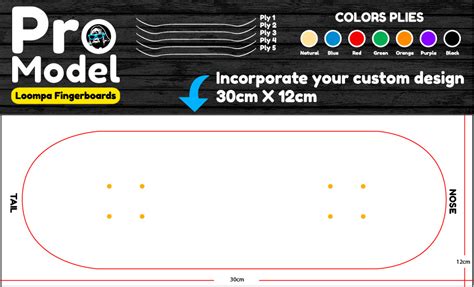 Fingerboard Graphic Template
